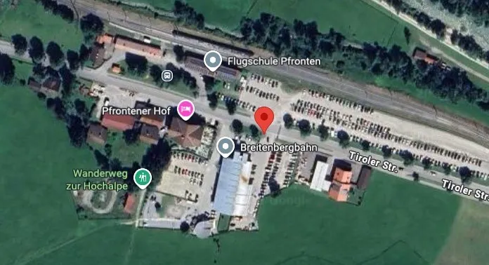 Bahnhof Pfronten-Steinach — Anreise zum Tandemflug