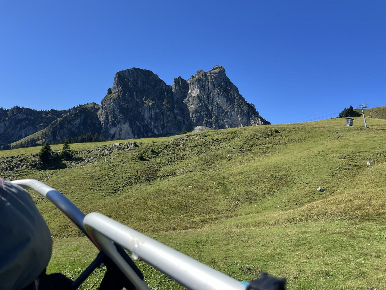 Bergstation Breitenbergbahn - Panoramablick über das Allgäu