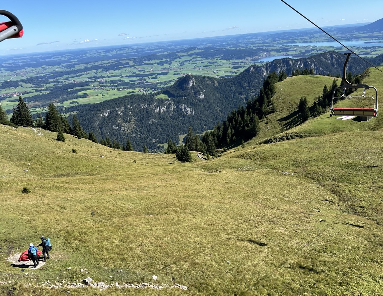 Kesselmoos Startplatz - Höher gelegener Startplatz am Breitenberg